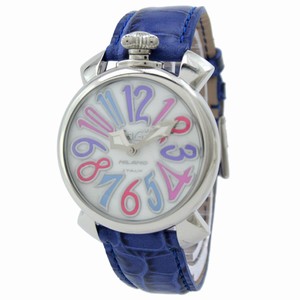 GaGa Milano Manual 40mm Steel Unisex Watch #5020.7.BL