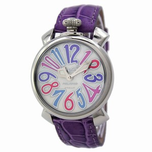 GaGa Milano Manual 40mm Steel Unisex Watch #5020.7.PU