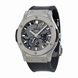 Hublot Manual Winding Automatic Dial color Skeleton Watch # 545.NX.0170.LR (Men Watch)