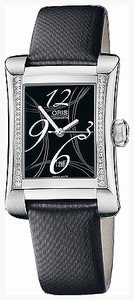 Oris Miles Rectangular Diamonds Womens Watch # 56176214964LS 561 7621 49 64 LS