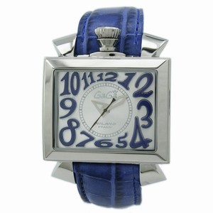 GaGa Milano Napoleone Steel Men Watch #6000.3.BL