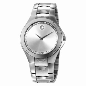 Movado Swiss Quartz Stainless Steel Watch #606379 (Men Watch)