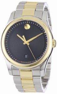 Movado Swiss Quartz Stainless Steel Watch #606483 (Men Watch)