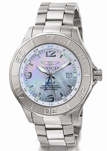 Invicta Mother Of Pearl Quartz Watch #6888 (Men Watch)