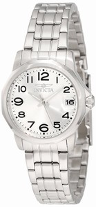 Invicta Silver Dial Stainless Steel Band Watch #6909 (Women Watch)