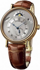 Breguet Automatic Dial Color Silver Watch #7337BA1E9V6 (Men Watch)