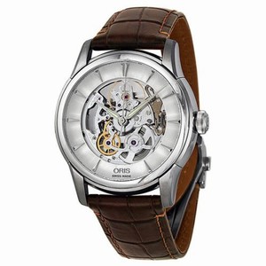 Oris Skeleton Automatic Self Winding Watch # 73476704051LS (Men Watch)