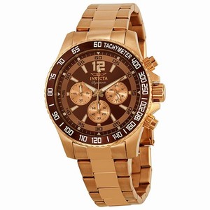 Invicta Quartz Brown Watch #7411 (Men Watch)