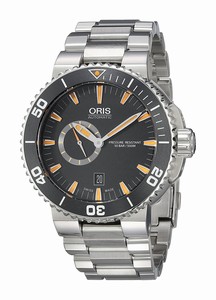 Oris Black Dial Black Watch #74376734159MB (Women Watch)