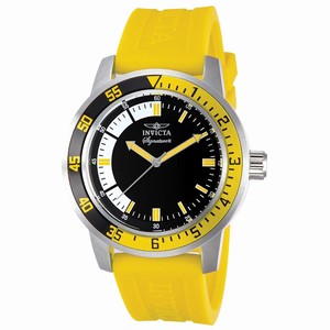 Invicta Black Dial Polyurethane Band Watch #7463 (Men Watch)