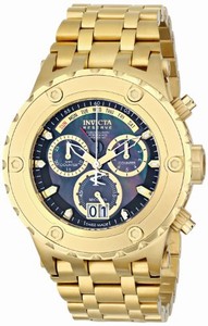 Invicta Swiss Quartz Mother of pearl Watch #80487 (Men Watch)