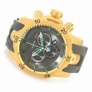 Invicta Venom Quartz Chronograph Date Grey Polyurethane Watch # 90135 (Men Watch)