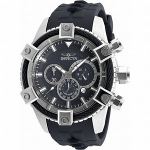 Invicta Black Dial Calendar Watch #90268 (Men Watch)