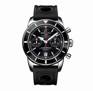 Breitling Automatic COSC Black Chronograph Dial Ocean Racer Black Rubber Band Watch #A2337024/BB81-ORD (Men Watch)