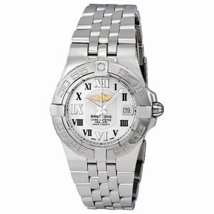 Breitling Mother of Pearl Quartz Watch # A71340L2/A687SS (Women Watch)