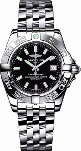 Breitling Swiss quartz Dial color Black Watch # A71356L2/BE76-367A (Women Watch)