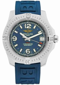 Breitling Swiss quartz Dial color Blue Watch # A7438911/C913-238S (Women Watch)