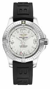 Breitling Swiss quartz Dial color Silver Watch # A7438911/G803-237S (Women Watch)