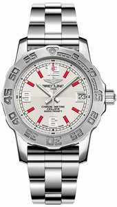 Breitling Swiss quartz Dial color Silver Watch # A7738711/G761-158A (Women Watch)