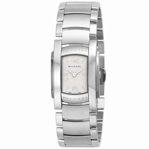 Bvlgari Quartz Stainless Steel Watch #AA35C6SS (Watch)