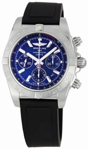 Breitling Blue Automatic Watch # AB011011-C789BKPT (Men Watch)