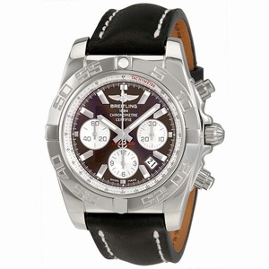 Breitling Metallica Brown Automatic Watch # AB011012-Q575BKLT (Men Watch)