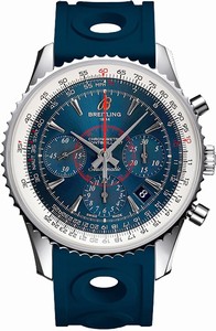 Breitling Swiss automatic Dial color Blue Watch # AB0130C5/C894-229S (Men Watch)