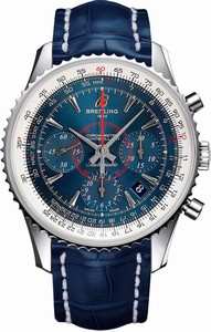 Breitling Swiss automatic Dial color Blue Watch # AB0130C5/C894-732P (Men Watch)