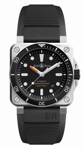 Bell & Ross Automatic Diver Date Black Rubber Watch #BR0392-D-BL-ST/SRB (Men Watch)