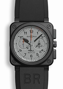 Bell & Ross Analog Case diameter 42 millimeters Watch # BR0394-RAFALE-CE (Men Watch)