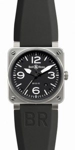 Bell & Ross Aviation Automatic 42mm # BR03-92-Steel (Men Watch)