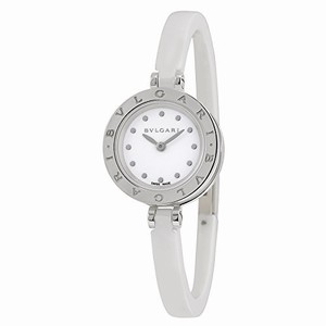 Bvlgari Quartz Dial color White Watch # BZ23WSCC-M (Men Watch)