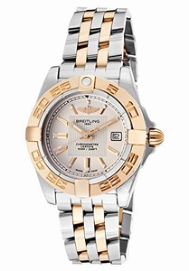 Breitling Swiss quartz Dial color Silver Watch # C71356L2/G704-367C (Women Watch)