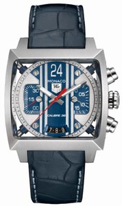 TAG Heuer Monaco Calibre 36 Automatic Chrongraph #CAL5111.FC6299 (Men Watch)