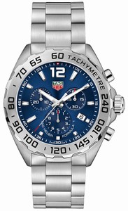 TAG Heuer Dormula 1 Quartz Chronograph Date Stainless Steel Watch# CAZ101K.BA0842 (Men Watch)