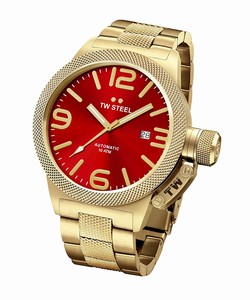 TW Steel Red Dial Watch #CB116 (Men Watch)