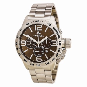 TW Steel Quartz Dial color Brown Watch # CB24 (Men Watch)