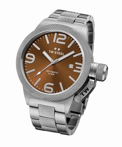 TW Steel brown Dial Stainless Steel Watch # CB25 (Women Watch)