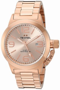 TW Steel Quartz Dial color rose gold Watch # CB402 (Men Watch)