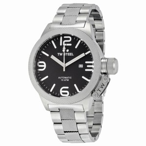 TW Steel Black Automatic Watch #CB6 (Men Watch)