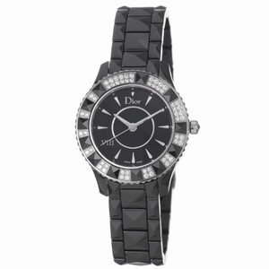 Christian Dior Quartz Ceramic Watch #CD1231E1C001 (Women Watch)