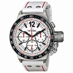 TW Steel White Quartz Watch #CE1013R (Men Watch)