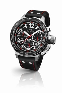 TW Steel Black Dial Tachymeter Chronograph Watch #CE1015 (Men Watch)