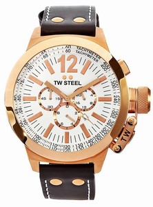 TW Steel CEO Canteen Quartz Chronograph 50mm Watch # CE1020 (Men Watch)