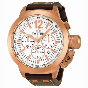 TW Steel White Quartz Watch #CE1020R (Men Watch)