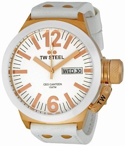 TW Steel CEO Canteen Quartz Day-Date 45mm Watch # CE1035 (Men Watch)