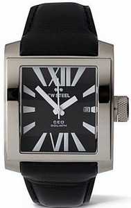 TW Steel CEO Goliath Quartz Stainless Steel 37mm Watch # CE3004 (Men Watch)