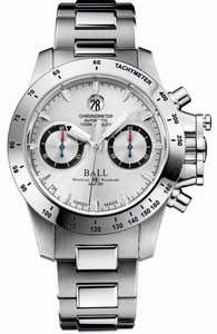 Ball Magnate Chronograph Automatic Stainless Steel # CM2098C-SCJ-SL (Men Watch)