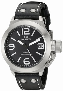 TW Steel Black Dial Stainless Steel Band Watch #CS1 (Men Watch)