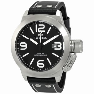 TW Steel Black Quartz Watch #CS2 (Men Watch)